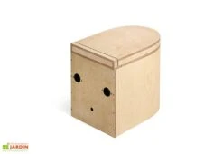 Toilettes Sèches à Séparation En Bois - TROBOLO LunaBlœm -Hevea Jardin Magasin arriere toilettes seches trobolo lunabl m