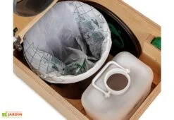 Toilettes Sèches à Séparation En Bois - TROBOLO LuweBlœm 10 Toilettes Sèches à Séparation En Bois - TROBOLO LuweBlœm -Hevea Jardin Magasin bac toilettes seches luwebl m