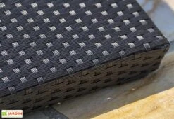 Bain De Soleil En Aluminium Et Résine Tressée Cancun (2 Coloris) 8 Bain De Soleil En Aluminium Et Résine Tressée Cancun (2 Coloris) -Hevea Jardin Magasin bain soleil aluminium resine tressee cancun 4