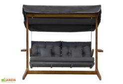 Balancelle De Jardin 3 Personnes - Bois Exotique – Sia 2400 10 Balancelle De Jardin 3 Personnes - Bois Exotique – Sia 2400 -Hevea Jardin Magasin balancelle jardin bois westmann as1500a