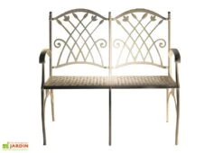 Banc En Aluminium Puerto 2 Places