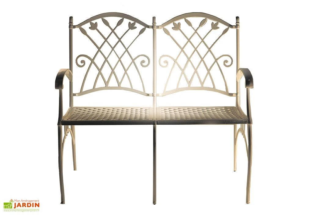 Banc En Aluminium Puerto 2 Places 1 Banc En Aluminium Puerto 2 Places
