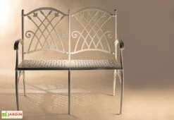 Banc En Aluminium Puerto 2 Places 5 Banc En Aluminium Puerto 2 Places -Hevea Jardin Magasin banc jardin aluminium puerto
