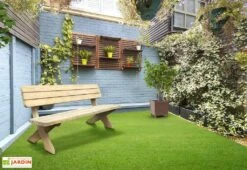 Solid Banc De Jardin Avec Dossier En Bois Autoclave 180 Cm 45 Mm