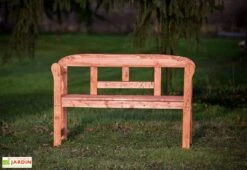 Banc De Jardin Bois 2 Places 125 Cm Emma -Hevea Jardin Magasin banc jardin bois sapin 125cm emma