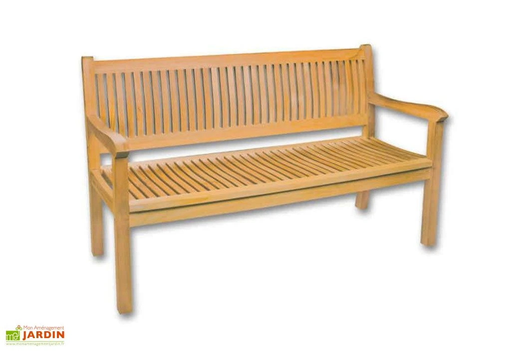 Banc De Jardin En Bois De Teck Gentle 55 X 150 Cm 1 Banc De Jardin En Bois De Teck Gentle 55 X 150 Cm