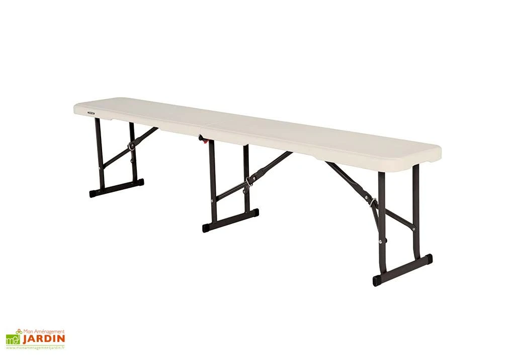 Lifetime Banc Pliable En Acier Et PEHD 182 X 29 Cm 1 Lifetime Banc Pliable En Acier Et PEHD 182 X 29 Cm