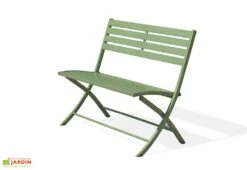 Banc Pliant En Aluminium Marius -Hevea Jardin Magasin banc pliant aluminium marius 5