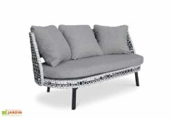 Salon De Jardin 4 Places En Aluminium Et Résine Tressée Agadir 8 Salon De Jardin 4 Places En Aluminium Et Résine Tressée Agadir -Hevea Jardin Magasin canape salon jardin aluminium resine tressee agadir