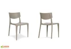 Chaise De Jardin Empilable En Polypropylène Renforcé – Town -Hevea Jardin Magasin chaise empilable polypropyle ne 03