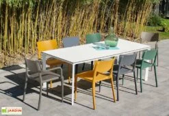 Chaise De Jardin Empilable En Polypropylène Renforcé – Town -Hevea Jardin Magasin chaise empilable polypropyle ne 07