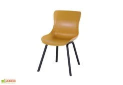 Chaise De Jardin Aluminium Et Résine Sophie Element Dining (Lot De 2) -Hevea Jardin Magasin chaise jardin aluminium resine sophie element dining 3