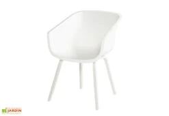 Chaise De Jardin En Résine Et Aluminium Amalia (lot De 2) 5 Chaise De Jardin En Résine Et Aluminium Amalia (lot De 2) -Hevea Jardin Magasin chaise jardin resine aluminium amalia blanc