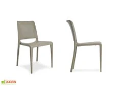 Chaise De Jardin Empilable En Polypropylène Renforcé – Hall -Hevea Jardin Magasin chaise plastique empilable 2