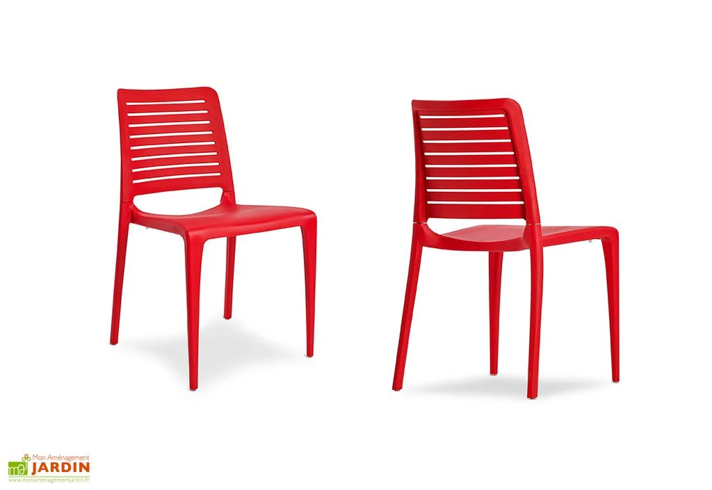 Chaise De Jardin Empilable En Polypropylène Renforcé – Park 5 Chaise De Jardin Empilable En Polypropylène Renforcé – Park – Image 5