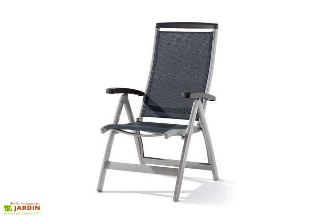 Chaise De Jardin Alu Et Textilux Pliable 6 Positions Royal (lot De 6) 1 Chaise De Jardin Alu Et Textilux Pliable 6 Positions Royal (lot De 6)