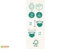 Chaise Suspendue Ecrue 110 X 140 Cm -Hevea Jardin Magasin chaise suspendue ecrue en toile jobek 5