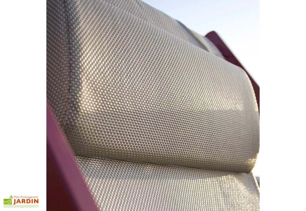 Chilienne De Jardin En Aluminium Et Textilène - Julia 2 Chilienne De Jardin En Aluminium Et Textilène - Julia – Image 2