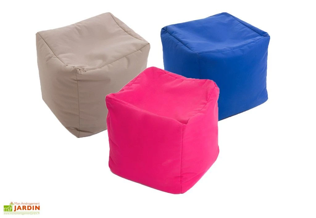 Pouf Cube Extérieur 40 X 40 Cm - Pablo Original 2 Pouf Cube Extérieur 40 X 40 Cm - Pablo Original – Image 2