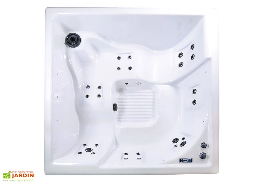 Spa D’extérieur Rigide 5 Places – Square 2 Spa D’extérieur Rigide 5 Places – Square – Image 2
