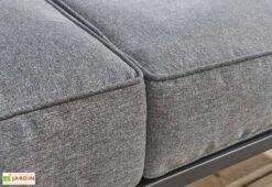 Salon De Jardin 5 Places En Aluminium - Lima 10 Salon De Jardin 5 Places En Aluminium - Lima -Hevea Jardin Magasin detail coussin canape jardin lima