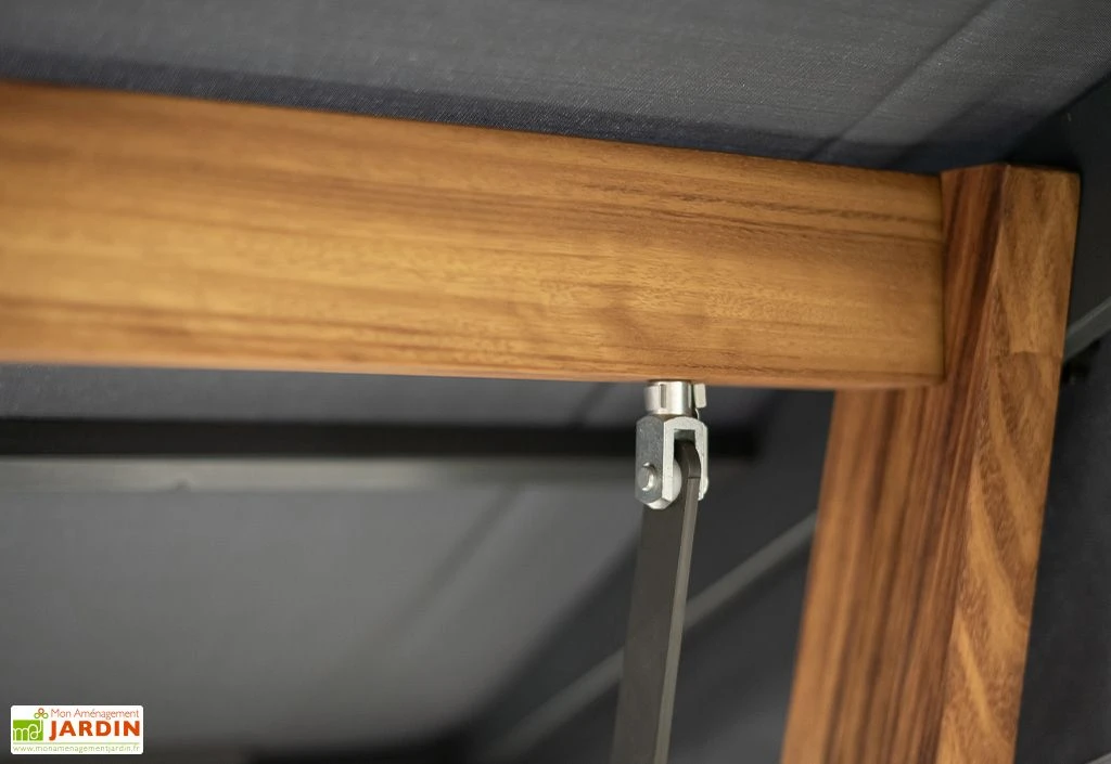 Balancelle De Jardin 3 Personnes - Bois Exotique – Sia 2400 6 Balancelle De Jardin 3 Personnes - Bois Exotique – Sia 2400 – Image 6