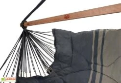 Chaise-hamac Molletonée – Konfort XXL -Hevea Jardin Magasin detail hamac chaise supendue fauteuil