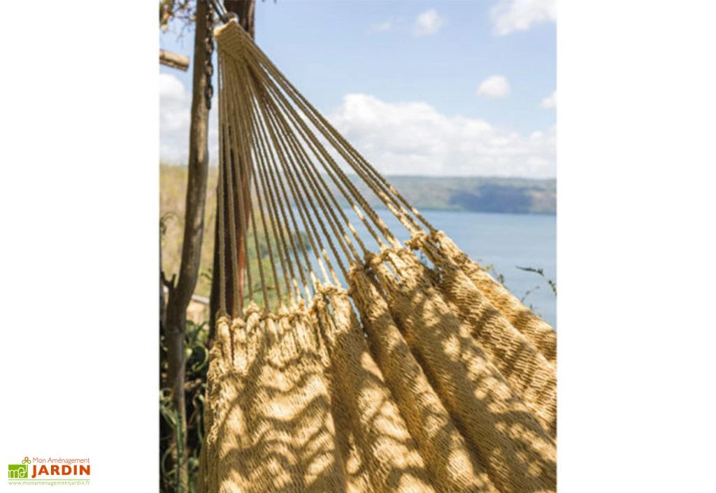 Hamac En Coton Tissé à La Main 2 X 2,37 M - Santiago XL 3 Hamac En Coton Tissé à La Main 2 X 2,37 M - Santiago XL – Image 3