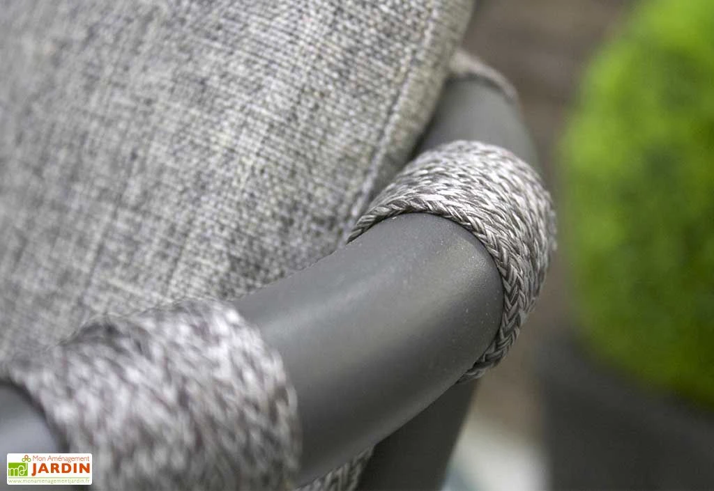 Fauteuil De Jardin En Aluminium Et Corde Pilat 4 Fauteuil De Jardin En Aluminium Et Corde Pilat – Image 4