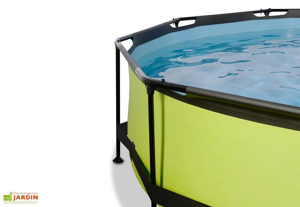EXIT TOYS Piscine Hors Sol Tubulaire Ronde – 244 X 76 Cm 6 EXIT TOYS Piscine Hors Sol Tubulaire Ronde – 244 X 76 Cm – Image 6