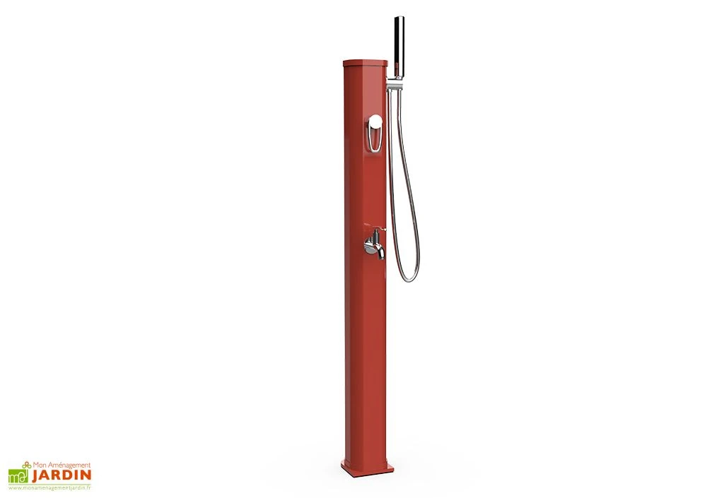 Douche Solaire 20 L En Aluminium Jolly Go – Terracotta 1 Douche Solaire 20 L En Aluminium Jolly Go – Terracotta