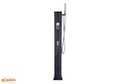 Douche Solaire 20 L En Aluminium Jolly Go - Anthracite -Hevea Jardin Magasin douche piscine aluminium jolly go anthracite