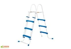 Piscine Hors Sol Tubulaire Rectangulaire – 4,88 X 2,44 X 1,07 M -Hevea Jardin Magasin echelle piscine tubulaire pvc