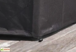 Housse De Protection Pour Table 210x105 DCB Garden -Hevea Jardin Magasin elastique housse protection table jardin