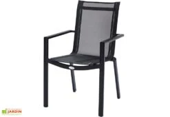 Salon De Jardin Bali : Table Extensible + 6 Fauteuils + 4 Chaises -Hevea Jardin Magasin fauteuil bali blackstar 1