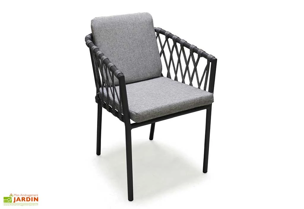 Fauteuil De Jardin En Aluminium Et Corde Pilat 1 Fauteuil De Jardin En Aluminium Et Corde Pilat