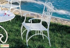 Fauteuil De Jardin En Aluminium Puerto