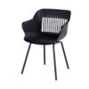 Fauteuil De Jardin En Aluminium Et Résine Jill Element (Lot De 2)