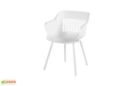 Fauteuil De Jardin En Aluminium Et Résine Jill Element (Lot De 2) -Hevea Jardin Magasin fauteuil jardin aluminium resine jill element