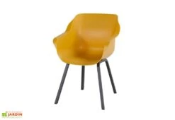 Fauteuil De Jardin En Aluminium Et Résine Sophie Element (Lot De 2) -Hevea Jardin Magasin fauteuil jardin aluminium resine sophie element