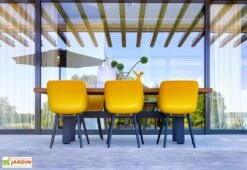 Fauteuil De Jardin En Aluminium Et Résine Sophie Element (Lot De 2) -Hevea Jardin Magasin fauteuil jardin aluminium resine sophie element 5