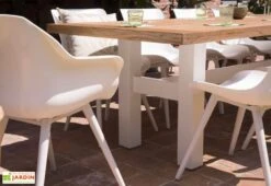 Fauteuil De Jardin En Aluminium Et Résine Sophie Studio (Lot De 2) 5 Fauteuil De Jardin En Aluminium Et Résine Sophie Studio (Lot De 2) -Hevea Jardin Magasin fauteuil jardin aluminium resine sophie studio 2