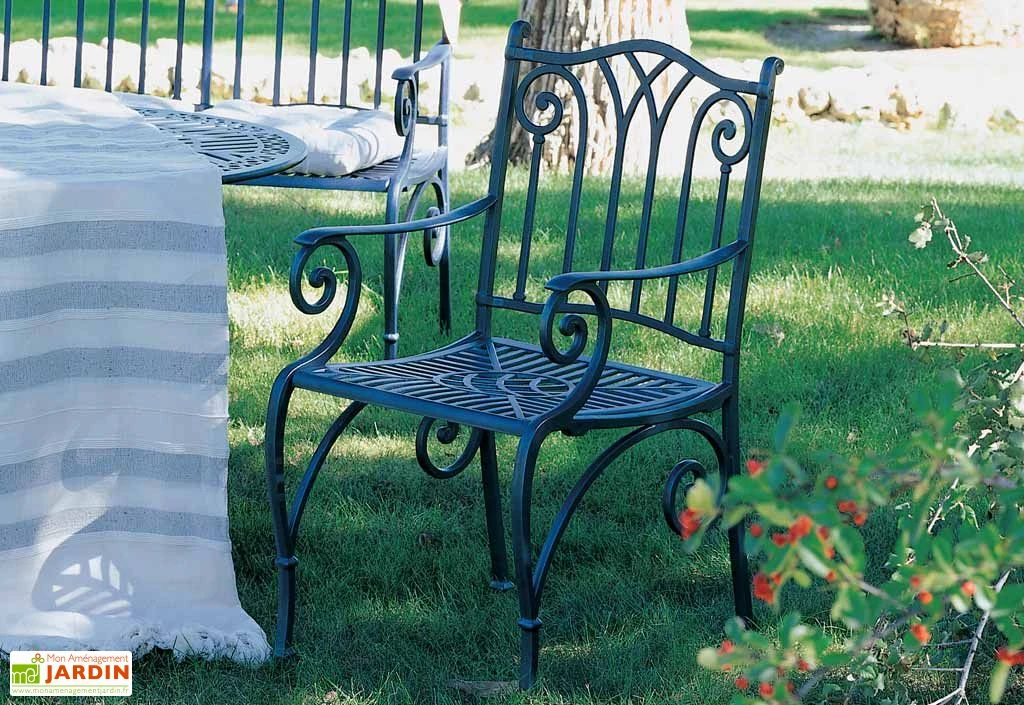 Fauteuil De Jardin En Aluminium Sahara (lot De 2) 1 Fauteuil De Jardin En Aluminium Sahara (lot De 2)