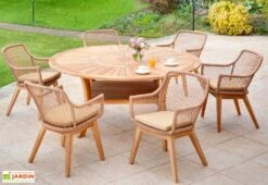 Fauteuil De Jardin En Bois De Teck Olivia (Pls Coloris) 7 Fauteuil De Jardin En Bois De Teck Olivia (Pls Coloris) -Hevea Jardin Magasin fauteuil jardin bois teck olivia 3