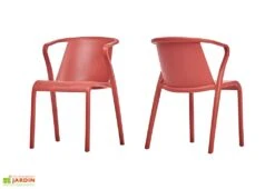 Fauteuil De Jardin Empilable En Polypropylène Renforcé – Fado 8 Fauteuil De Jardin Empilable En Polypropylène Renforcé – Fado -Hevea Jardin Magasin fauteuil jardin empilable plastique 1 1