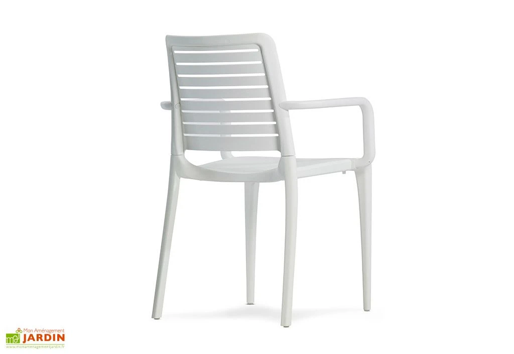 Lot De 2 Fauteuils De Jardin Empilables En Polypropylène Park 2 Lot De 2 Fauteuils De Jardin Empilables En Polypropylène Park – Image 2