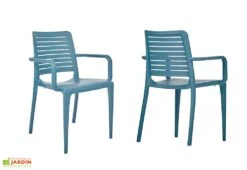 Fauteuil De Jardin Empilable En Polypropylène Renforcé – Park 9 Fauteuil De Jardin Empilable En Polypropylène Renforcé – Park -Hevea Jardin Magasin fauteuil polypropyle ne empilable 03