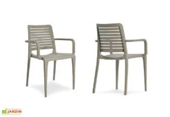 Fauteuil De Jardin Empilable En Polypropylène Renforcé – Park 11 Fauteuil De Jardin Empilable En Polypropylène Renforcé – Park -Hevea Jardin Magasin fauteuil polypropyle ne empilable 05