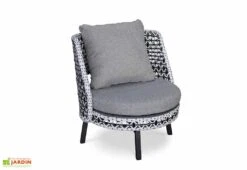 Salon De Jardin 4 Places En Aluminium Et Résine Tressée Agadir 9 Salon De Jardin 4 Places En Aluminium Et Résine Tressée Agadir -Hevea Jardin Magasin fauteuil salon jardin aluminium resine tressee agadir