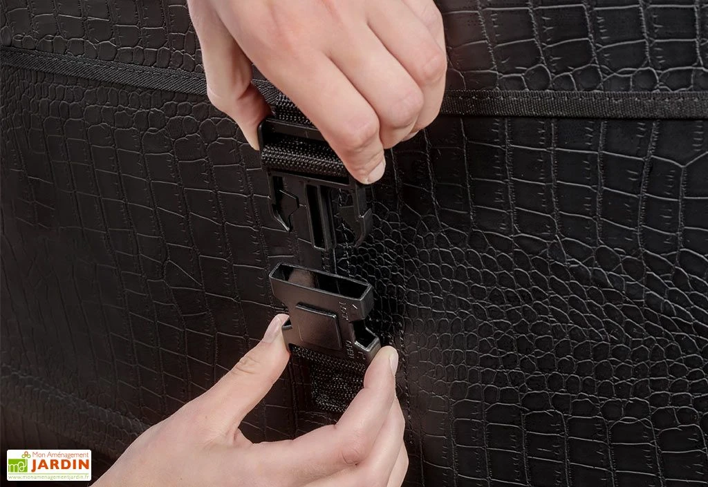 EXIT TOYS Spa Extérieur Rigide Rond 2 Places Ø 165 Cm – Leather Premium Noir 5 EXIT TOYS Spa Extérieur Rigide Rond 2 Places Ø 165 Cm – Leather Premium Noir – Image 5